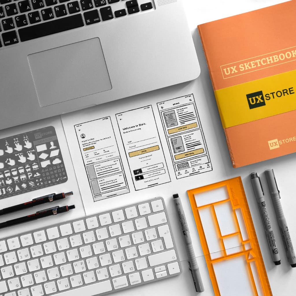 Graphic design ideation workspace